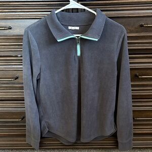 Maurices Gray Quarter-Zip Sweater